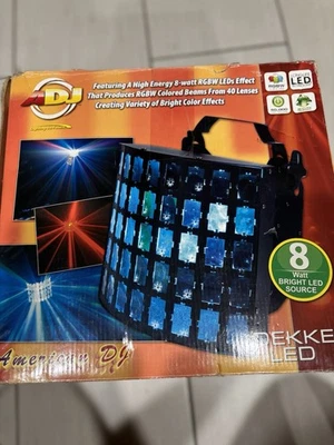 American DJ Products Mini Dekker,LED DMX Effect Light - Image 1 of 4