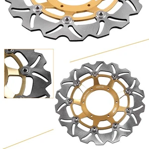 310mm Front Brake Disc Rotor Fit for Honda CBR250R 2010 2011 2012 Golden - Picture 1 of 6