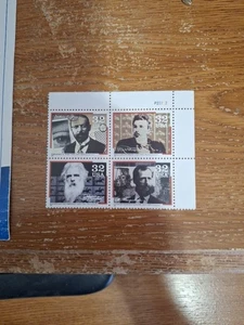 Scott 3061-64 - Pioneers of Communication - Plate Block of 4 - MNH 32c 1996 - - Bild 1 von 2