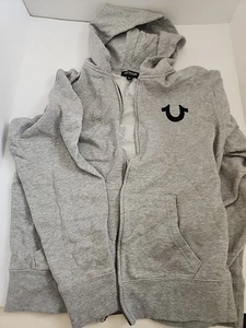 Giacca con cappuccio jeans donna marca True Religion taglia S - Foto 1 di 7