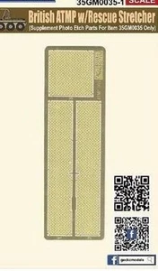 PE parts for British ATMP35GM0035 / Fotoätzteile 1/35 - Imagen 1 de 1