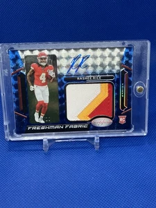 Rashee Rice 2023 Certified Freshman Fabric Patch Auto RPA #/20 Rookie RC Chiefs - Picture 1 of 3