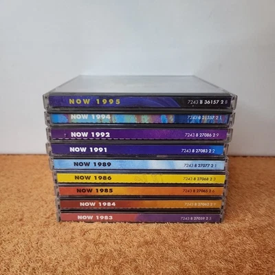 Now That's What I Call Music! 1983 - 1995 "10th Anniversary" 10 X CD Albums. - Image 1 of 4