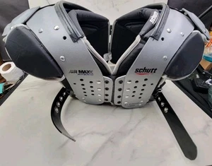 Schutt Air Maxx Hybrid Football Shoulder Pads SIZE LARGE Great Shape - Picture 1 of 23