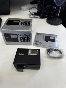 Rollei E15B Flash Lamp Light Hot Shoe for E 15 B Cameras - Working But Has Cor.. - Picture 1 of 7