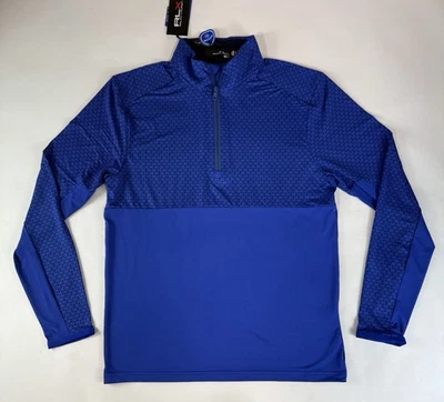 NWT RLX Ralph Lauren Classic Fit Mens Luxury Jersey Quarter Zip Pullover Size S - Image 1 of 3