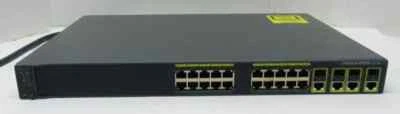 Cisco Catalyst WS-C2960G-24TC-L 24Ports RackMountable Switch C2960G-24TC-L 2960G - Image 1 of 4
