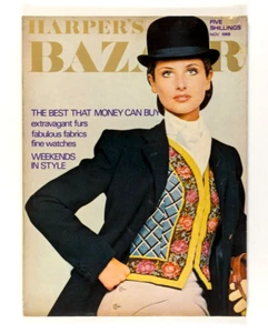 SANDRA PAUL Robin Lucienne Day WATCHES Ruth Freeman HARPERS BAZAAR November 1968 - Picture 1 of 1