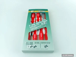 Mannesmann M 1187-Professional Electric Screwdriver Set, 7-Piece + Voltage Tester - Picture 1 of 1