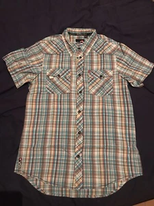QuikSilver Camicia Multicolor Taglia M - Foto 1 di 9