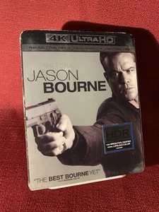 JASON BOURNE 4K Ultra HD + Blu-Ray No Digital W/ OOP Slipcover (Pics) SHIPS FREE - Picture 1 of 10