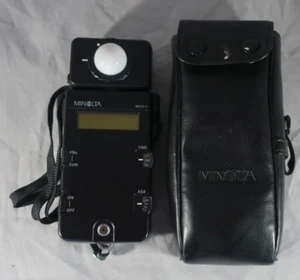 Minolta Flash Meter III Exposure Light Meter w/ extra batteries & case - Picture 1 of 3