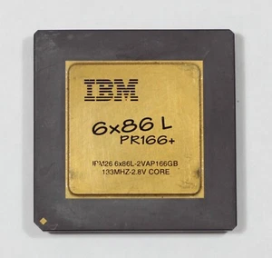 Socket 7 Processor - IBM 6x86 L P166+ - 66MHz bus - TESTED - Picture 1 of 2