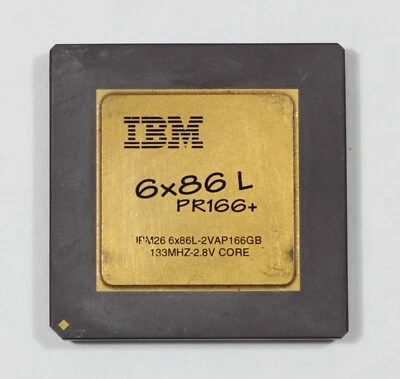 Socket 7 Processor - IBM 6x86 L P166+ - 66MHz bus - TESTED - Image 1 of 2