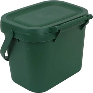 Addis Kitchen Compost Caddy/Food Recycling Waste Compost Caddy Bin - 4.5 Litre - Picture 1 of 9