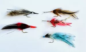 Fly Fishing Flies - 5 Pack Fly Assortment - Tarpon Saltwater Flies - Picture 1 of 6