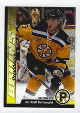 2011-12 Providence Bruins (AHL) Matt Bartkowski (Wilkes-Barre/Scranton Penguins)