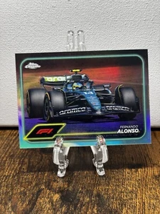 2024 Topps Chrome Formula 1 - F1 Cars Fernando Alonso #83 Refractor - Picture 1 of 2