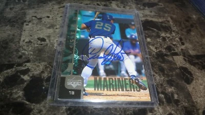 Tarjeta de béisbol David Segui 1998 cubierta superior automática Foto 1 de 2