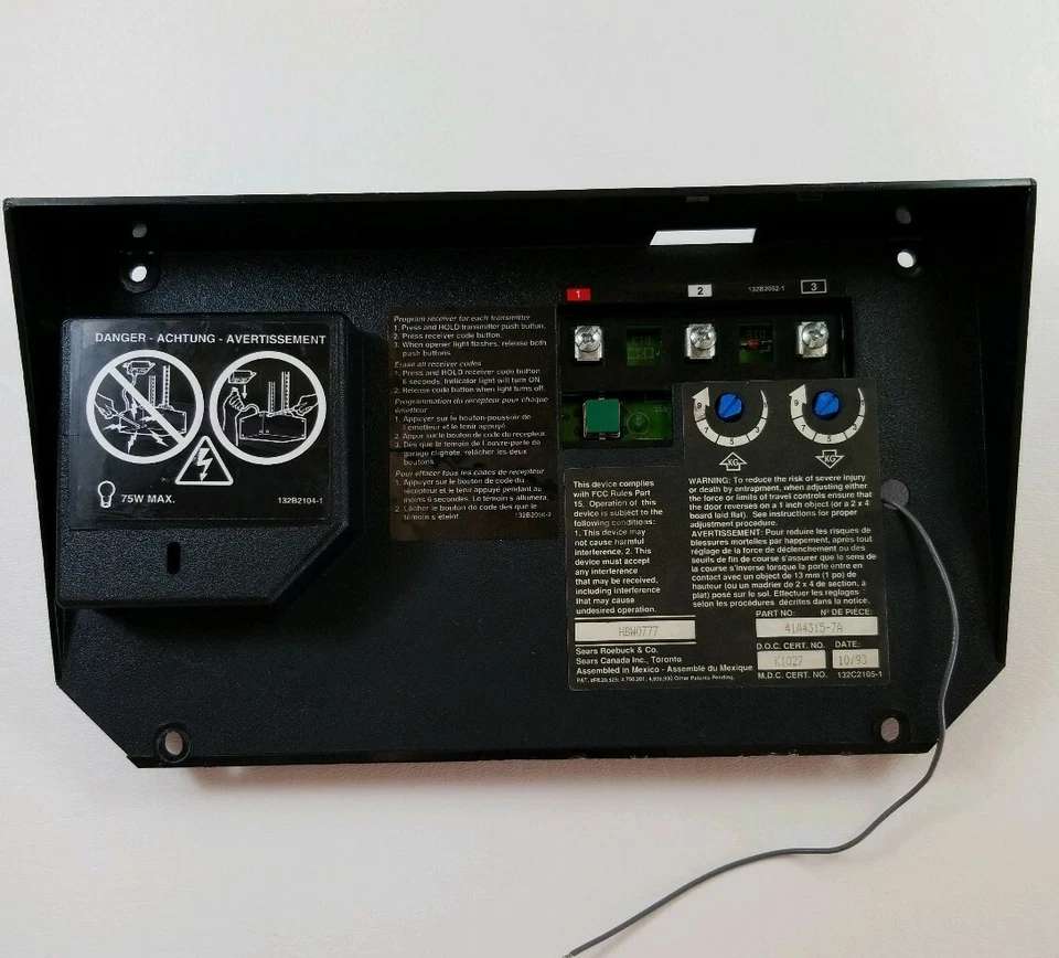 Sears Craftsman Circuit Board GREEN Learn Button 41A4315-7 - GUARANTEED to work! - Image 1 of 4