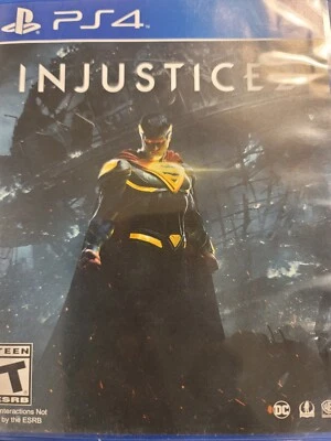 Injustice 2 GAME ONLY (Sony PlayStation 4, 2017) PS4 - Image 1 of 3