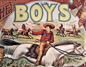 1895 DimeNovel  "Bound to Win" by Samuel W. Pearce  - The Boys Dashaway Series - Imagen 1 de 1