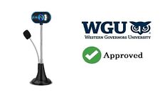 西部知事大学承認ウェブカメラ - WGU 外部 USB カメラ、グースネック