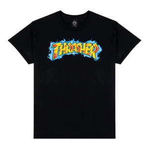 Thrasher Magazine GRAFF Logo Skateboard T Shirt BLACK - Picture 1 of 1