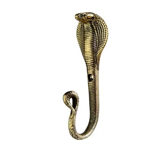 Wall hook Cobra, Decorative Hooks, Brass hook,Coat Hook, Towel Hook, Wall Hook. - Picture 1 of 13