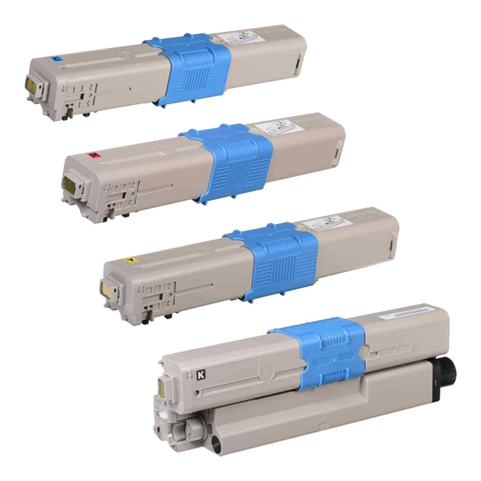 Tóner compatible 4PK CYMK para Oki C332dn C332 MC363dn MC363 - Paquete de 4 Foto 1 de 1