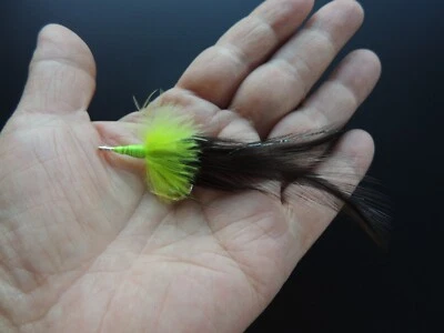 S020 1 ea Deciever Mustad Tarpon #1  Fly Fishing Striper Bluefish GT USA Made - Image 1 of 4