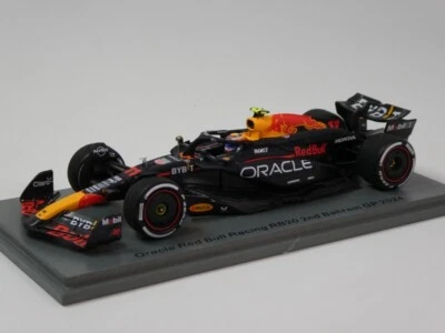 Spark Red Bull Oracle RB20 #11 Sergio Perez 2nd Bahrain GP 2024 1/43 S9520 - Immagine 1 di 3