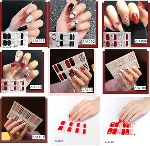 Nail Wraps Leopard Bunny Stickers Polish Manicure Art Self Stick Decor USA NH5 - Picture 1 of 79