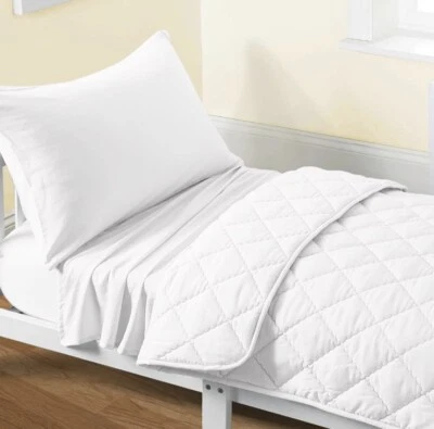 4-Piece Toddler Bedding Set—White - Изображение 1 из 3