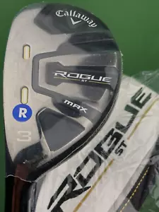 Callaway Rogue ST MAX 3-Hybrid 3H 18* LEFT Hand Tensei AV Blue Regular LH NEW! - Picture 1 of 6
