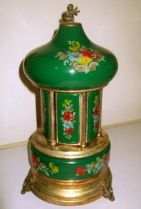 PORTA SIGARETTE REUGE VINTAGE CON CARILLON. - Foto 1 di 7