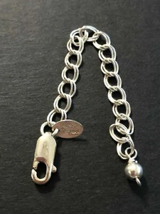Extensor de collar de plata de ley 925 Silpada DE COLECCIÓN RARO 3 pulgadas N0720 difícil de encontrar - Imagen 1 de 12