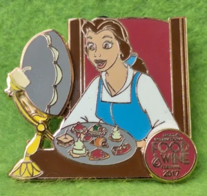 Disney Trading Pins 124295 2017 Epcot Food and Wine Festival Belle And Lumie - Imagen 1 de 22