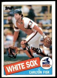 1985 Topps Carlton Fisk Chicago White Sox #770 HOF - Picture 1 of 2