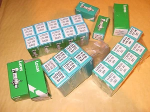 Job Lot Of 30 Lucas Bulbs - Mainly LLB 245 / 233 / 343 12V - As Photo - Picture 1 of 1
