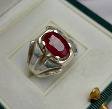 Ruby Ring_Ring_Gift Ruby_Red Ruby_Sterling Ring_Natural Ruby Ring_925 Ring