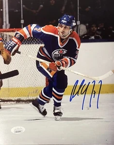 Paul Coffey 3x Stanley Cup Champ Edmonton Oilers Defenseman Autographed 8x10 JSA - Picture 1 of 1
