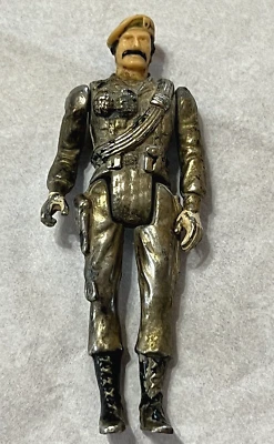 VINTAGE MEGO EAGLE FORCE 1981 DIE CAST METAL FIGURE "SGT BROWN STRYKER" - Image 1 of 4