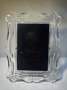 "Marco de fotos de cristal Waterford 2000 The New Millennium foto de 5" x 7""" - Imagen 1 de 8