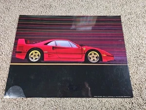 Vintage 1993 Original Ferrari Poster Scholastic Books USA 24x18 - Bild 1 von 9