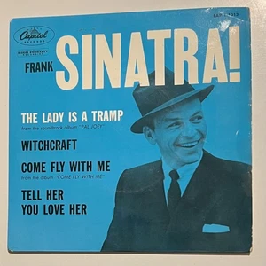 FRANK SINATRA - THE LADY IS A TRAMP 7" VINYL EP  -1958 CAPITOL EAP-1-1013 - Picture 1 of 3