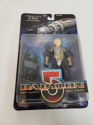 Babylon 5 Captain Ambassador G' Kar 6 英寸可动人偶 1997 年全新独家玩具新品 — 第 1/2 张图片