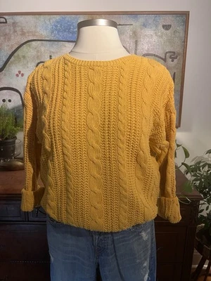 Haus - коренастый горчичный желтый - Ramie хлопковая смесь средний. - Изображение 1 из 4