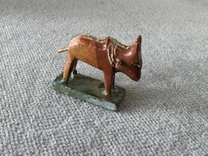 Miniature Calf Statue 1:12 scale Native Indian Art - Picture 1 of 8