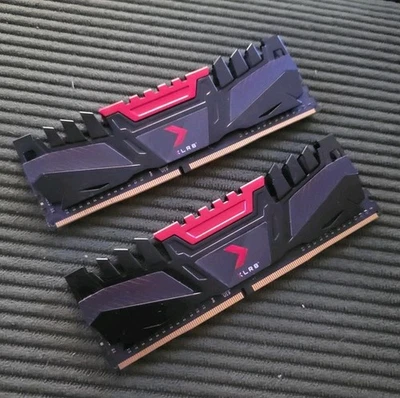 PNY Anarchy 16GB (2 x 8GB) PC4-25600 (DDR4-3200) Memory - MD16GK2D4320016AXR - Image 1 of 3